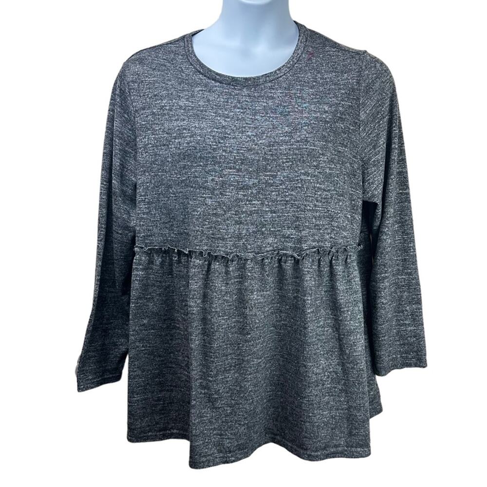 Time and Tru Maternity Heather Knit Top XXL 20